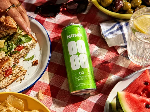 NOMA drinks at a summer picnic